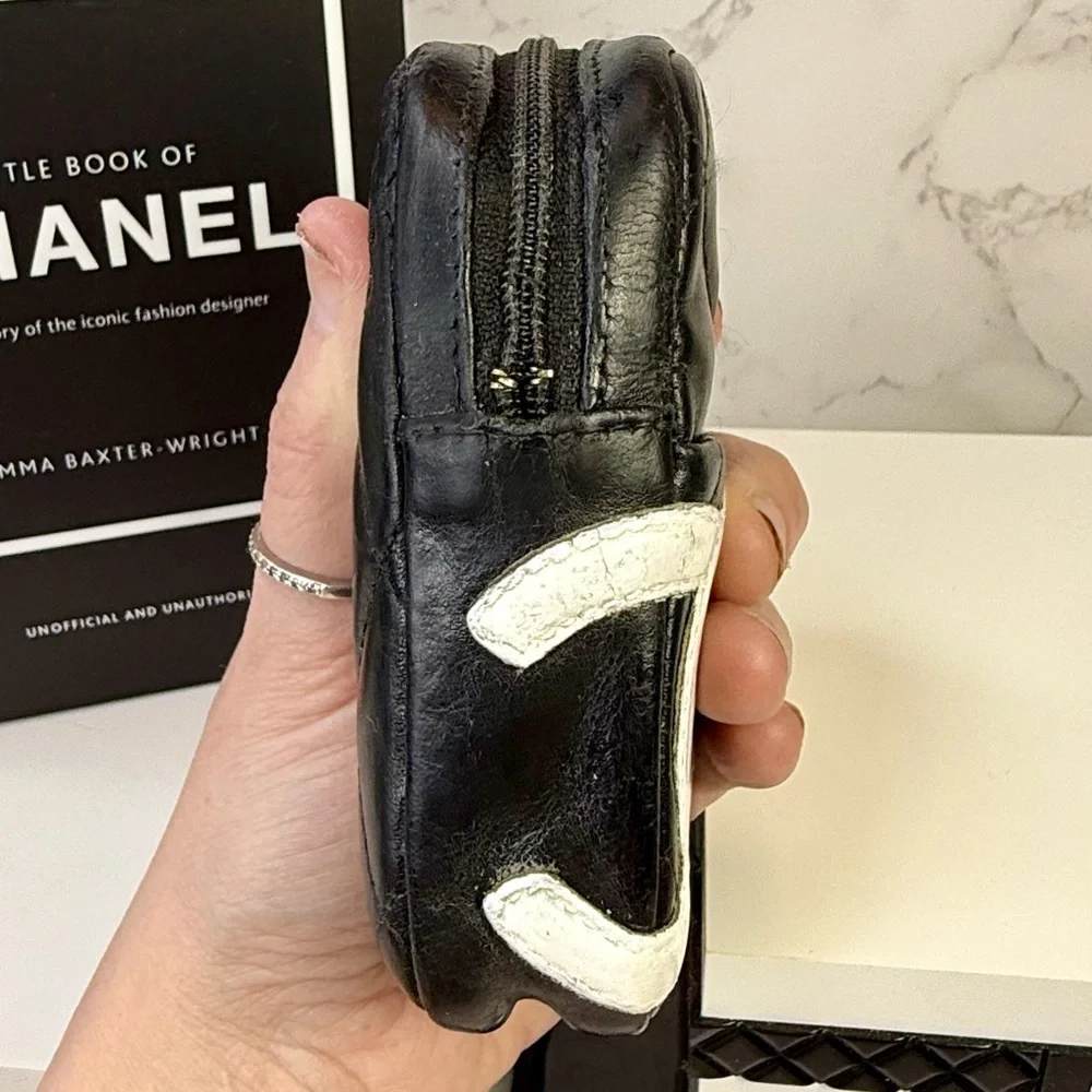 Chanel CC Logo Lambskin Leather Belt Bag/Crossbody Bag